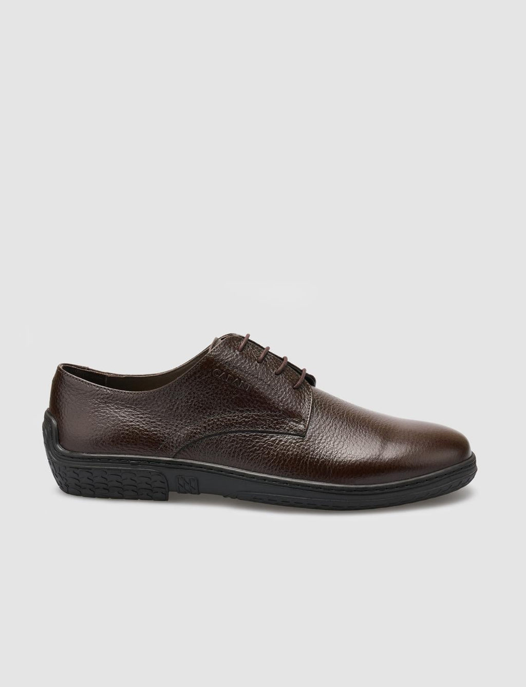 100% Genuine Leather Brown Men's Casual Shoes