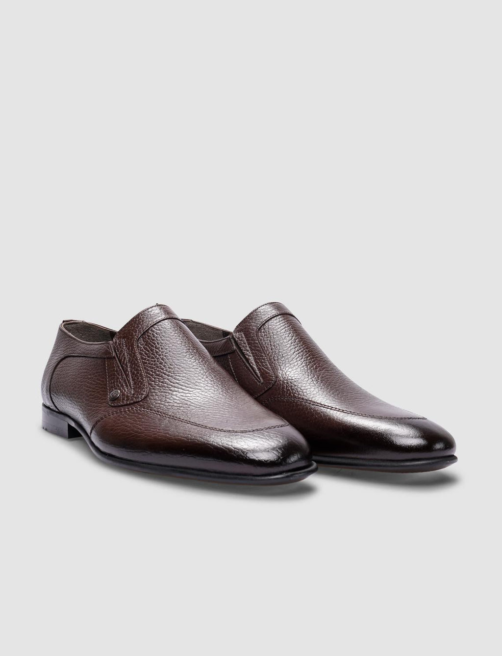 100% Genuine Leather Brown Men's Classic Shoes