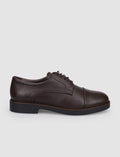100% Genuine Leather Brown Lace-up Men's Casual Shoes