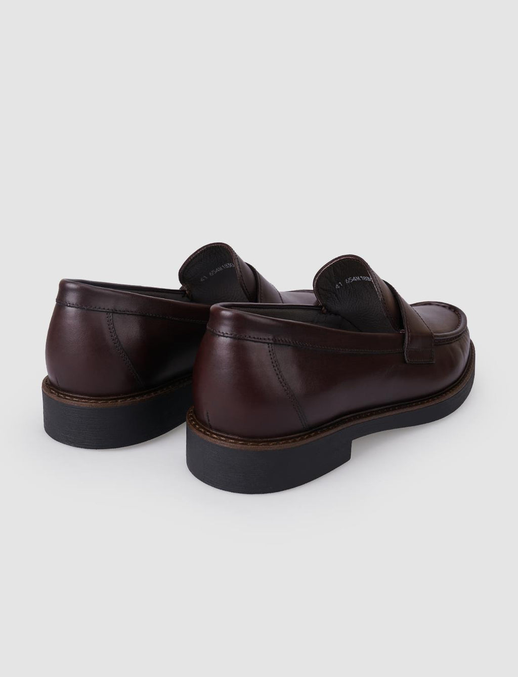 100% Genuine Leather Brown Men's Casual Shoes