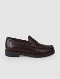 100% Genuine Leather Brown Men's Casual Shoes