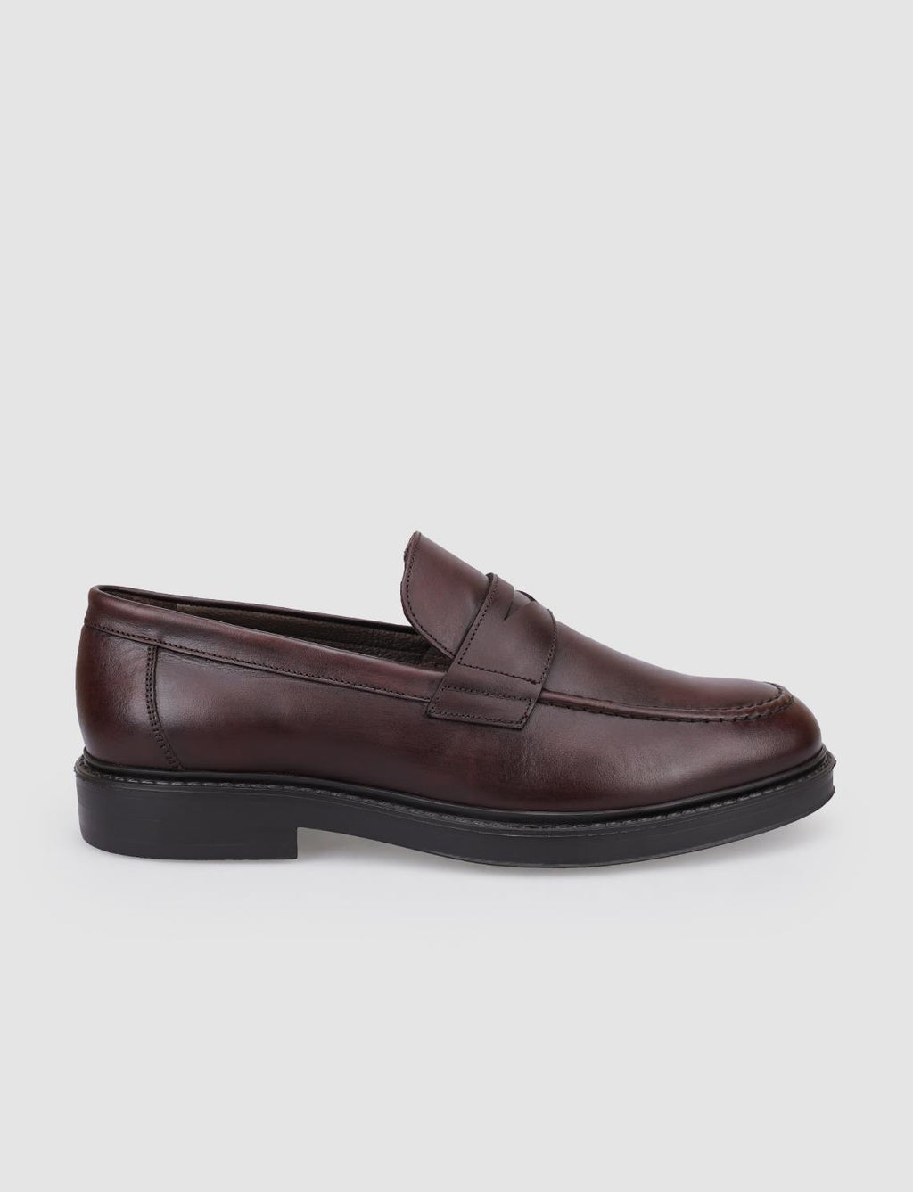 100% Genuine Leather Brown Men's Casual Shoes