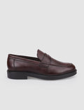 100% Genuine Leather Brown Men's Casual Shoes