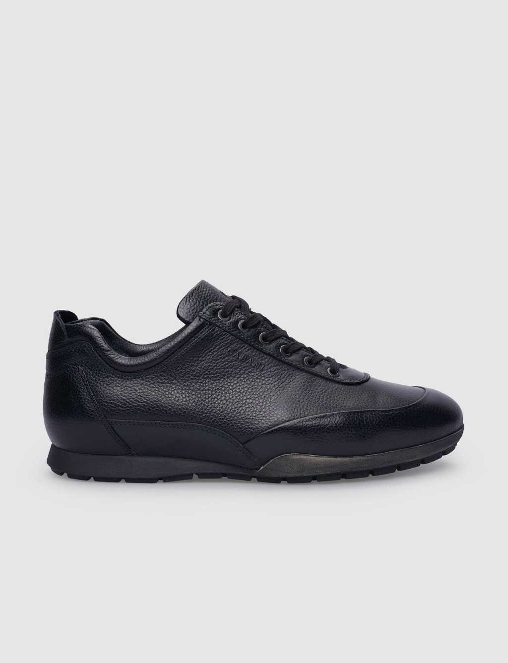 100% Genuine Leather Black Lace-up Men's Casual Shoes