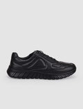 100% Genuine Leather Black Lace-up Men's Casual Shoes