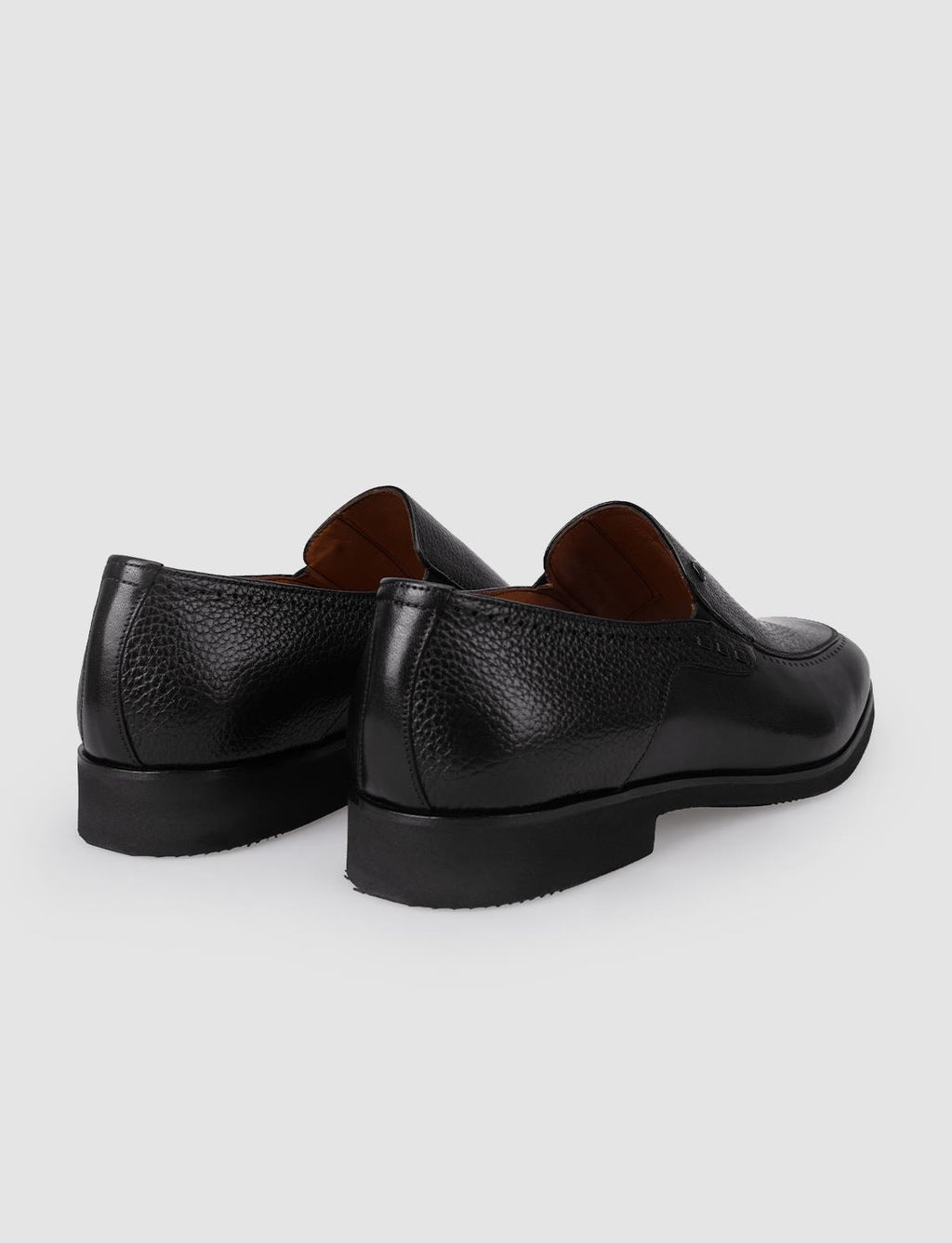 100% Genuine Leather Black Men's Classic Shoes