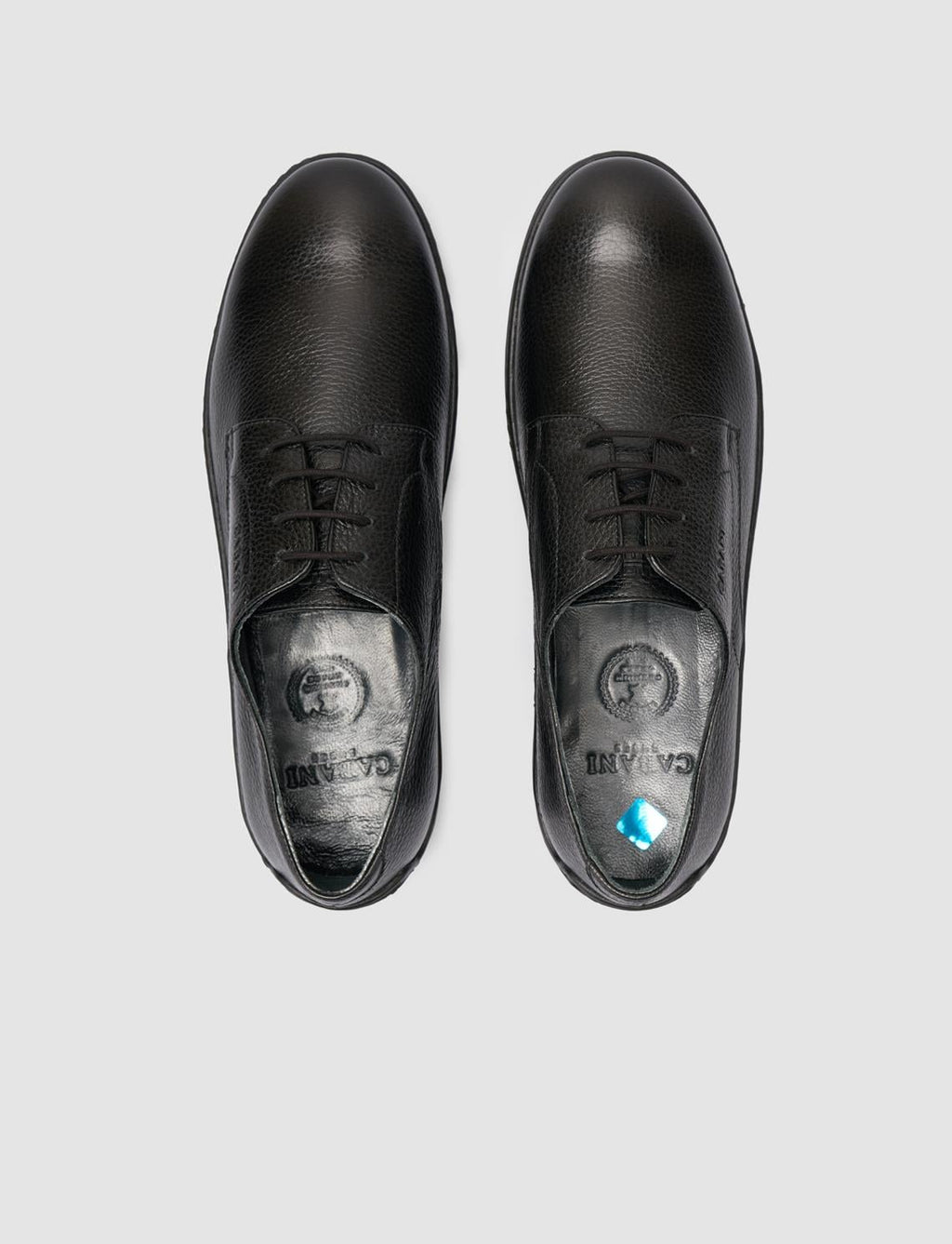 100% Genuine Leather Black Men's Casual Shoes