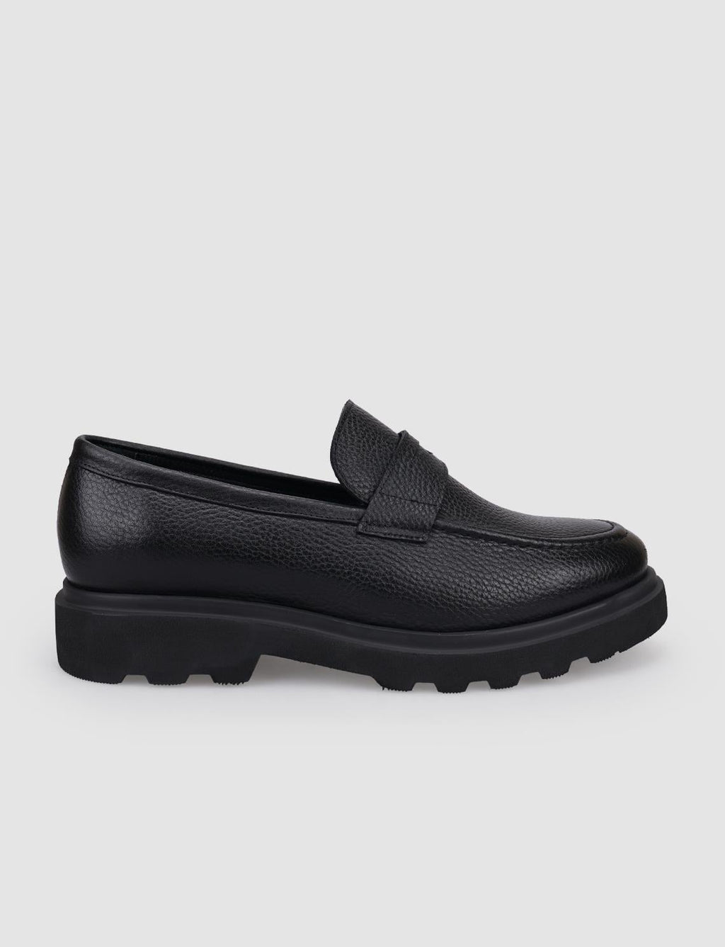 100% Genuine Leather Black Men's Casual Shoes