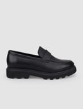 100% Genuine Leather Black Men's Casual Shoes
