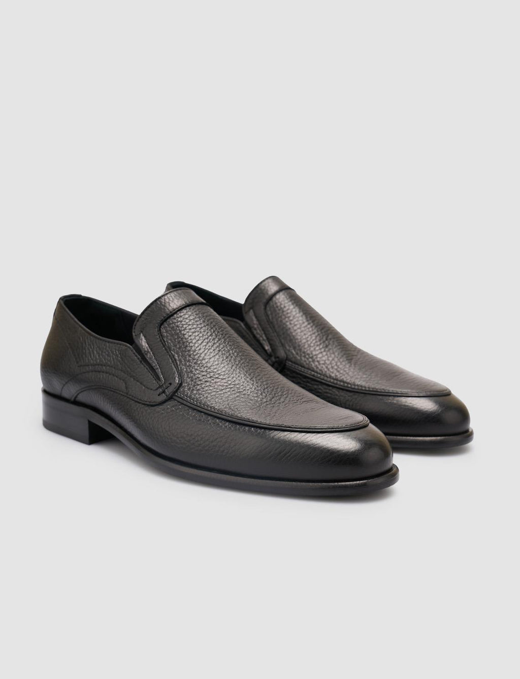 100% Genuine Leather Black Men's Classic Shoes