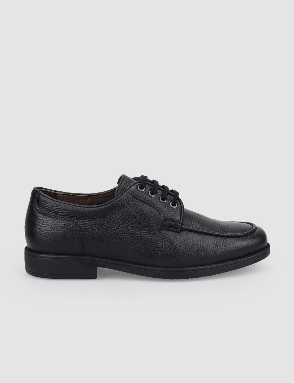 100% Genuine Leather Black Lace-up Men's Casual Shoes