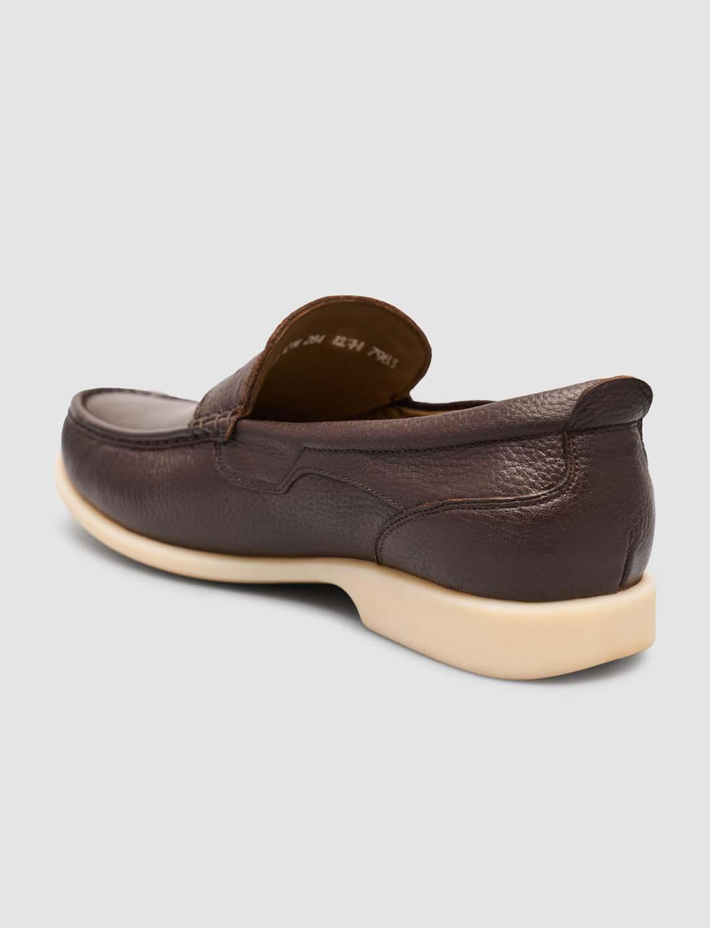 100% Genuine Leather Men's Brown Casual Shoes