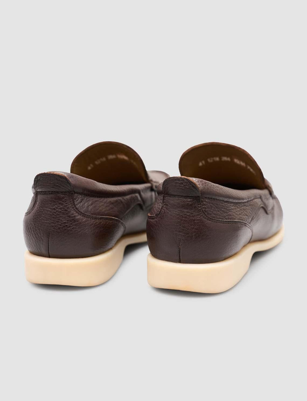 100% Genuine Leather Men's Brown Casual Shoes