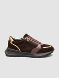 Monamae 100% Genuine Suede Brown Women's Sneaker