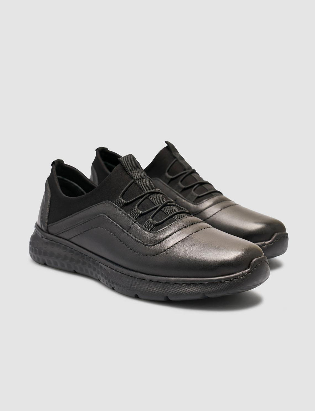 100% Genuine Leather Black Casual Women's Comfort