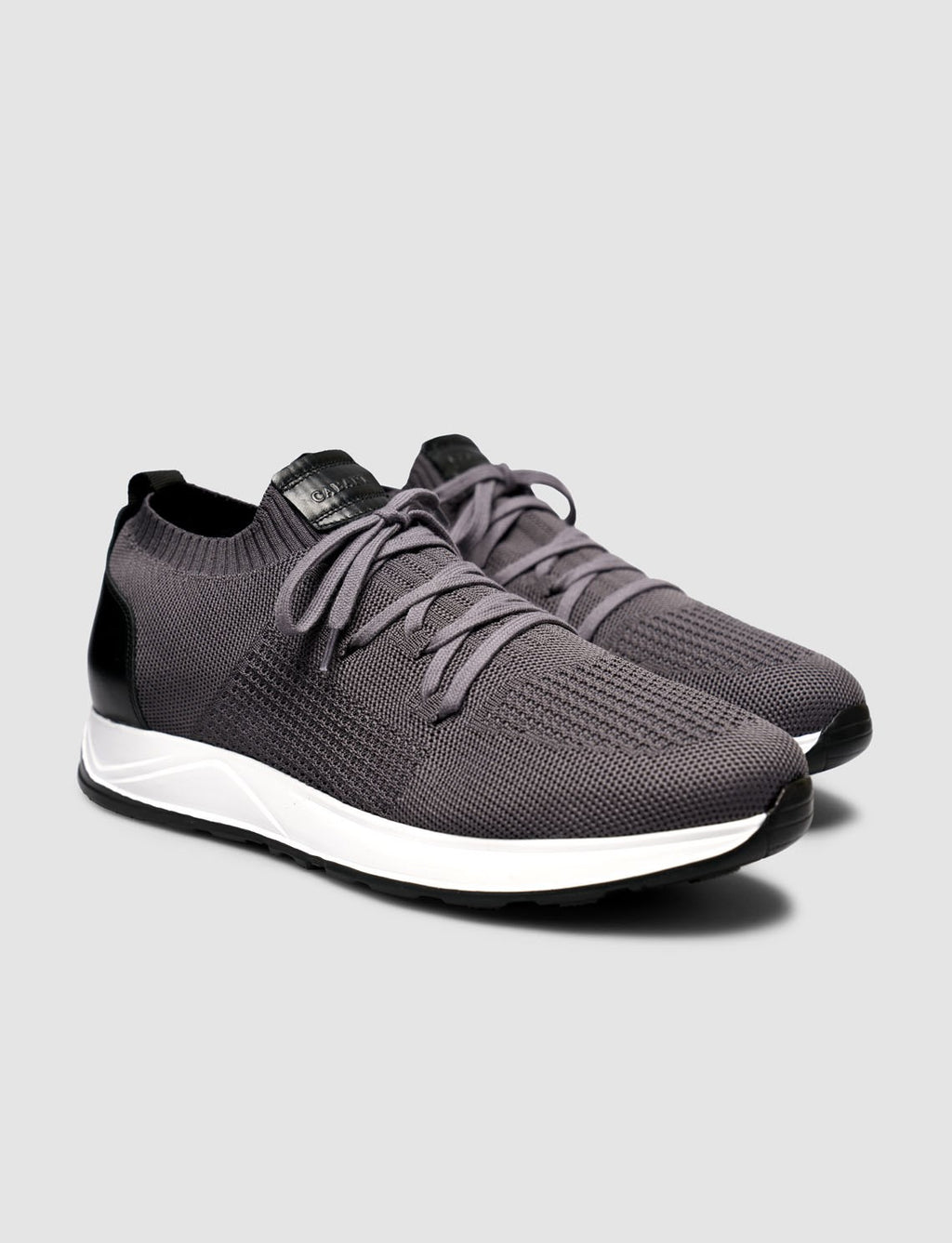 Anthracite Knit Men's Napoli Sports Shoes
