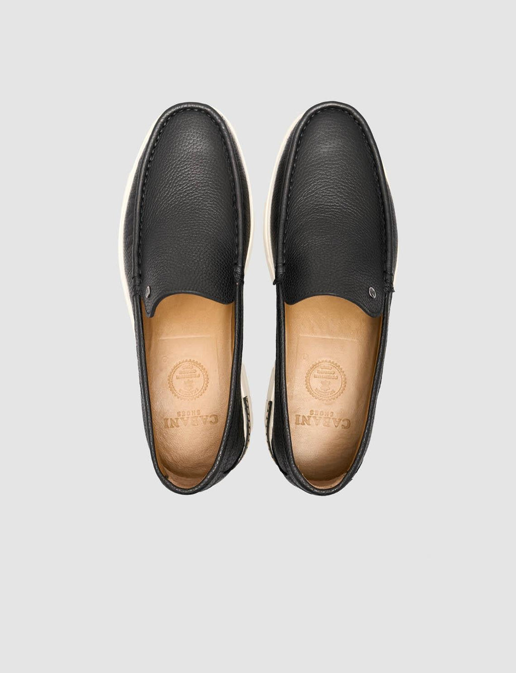Genuine Leather Black Men's Casual Loafer