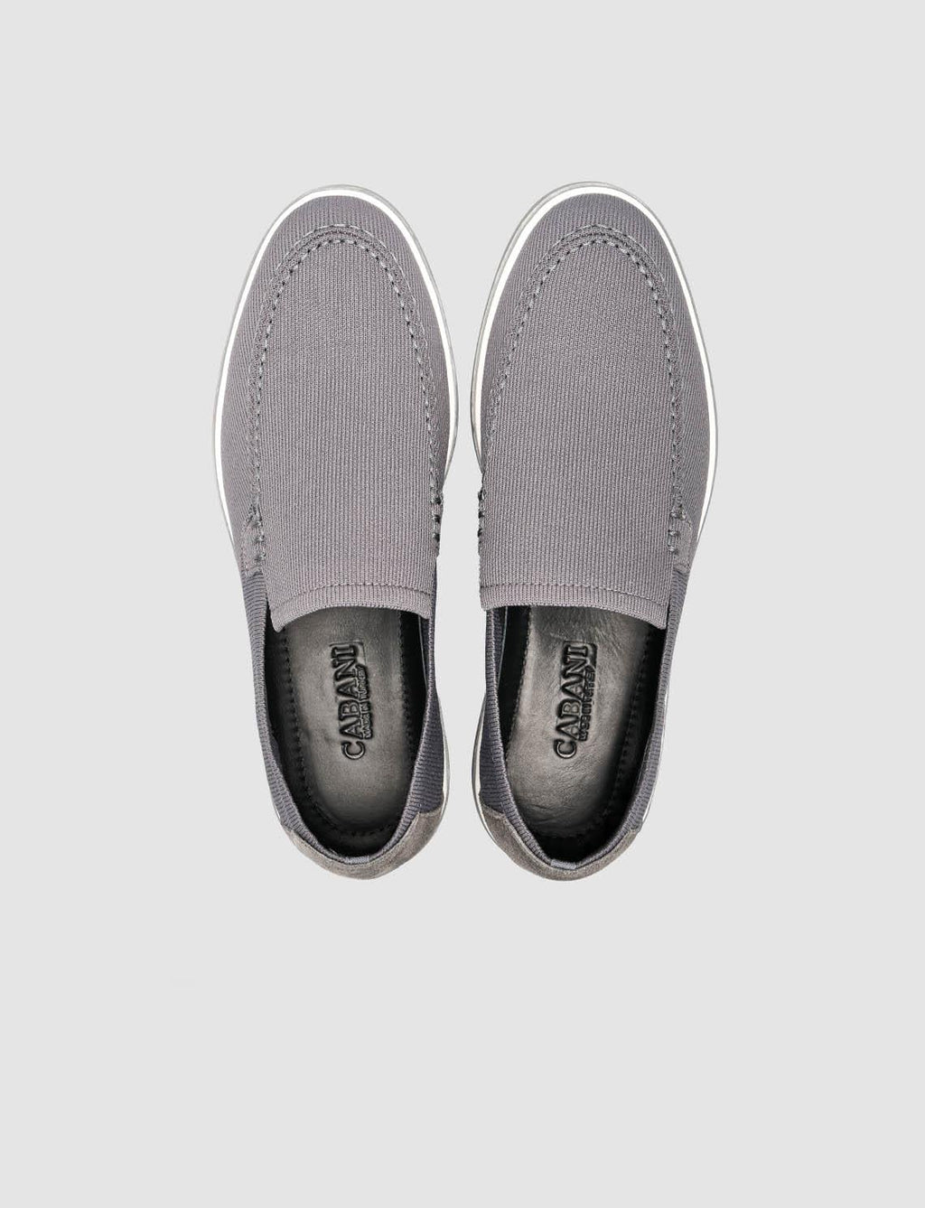 Woven Straw Anthracite Men's Knit Shoes