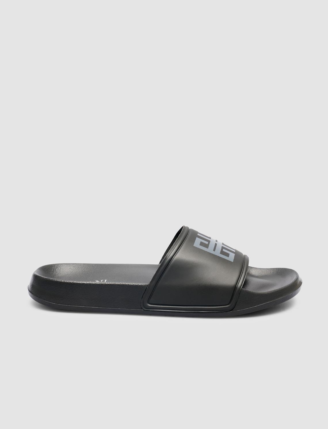 Premium Black Eva Men's Beach Slippers