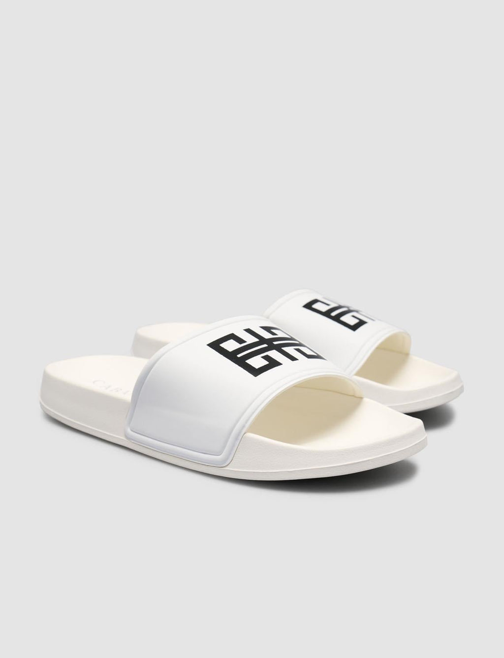 Premium White Eva Men's Beach Slippers