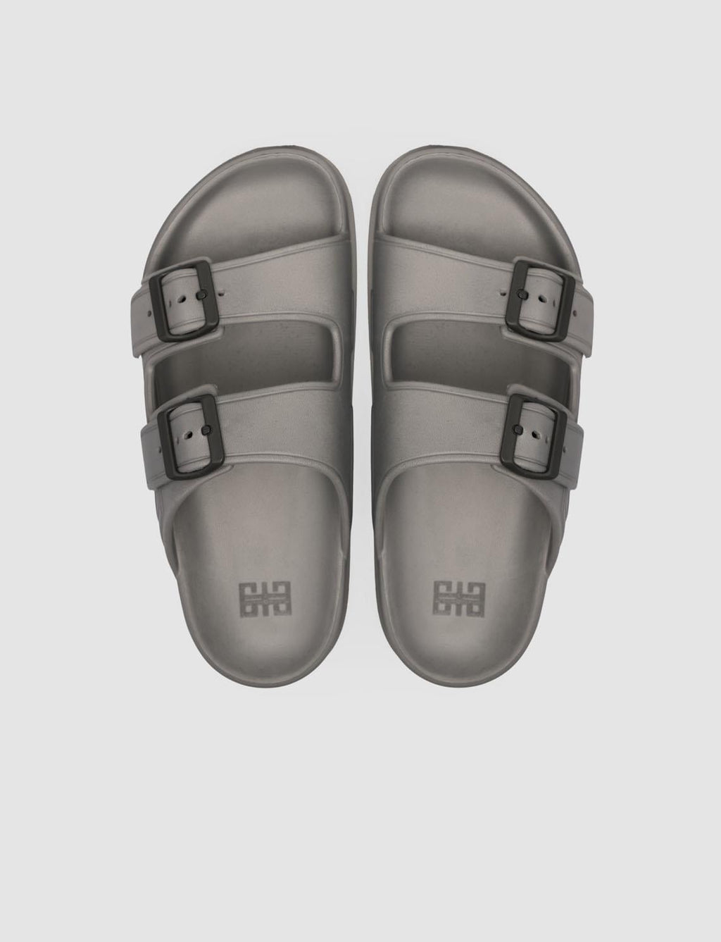 Capri Premium Double Buckle Smoked Eva Men's Slippers