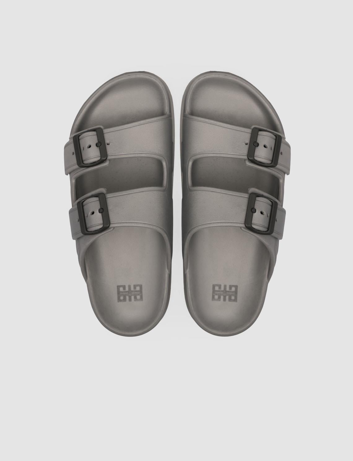 Capri Premium Double Buckle Smoked Eva Men's Slippers
