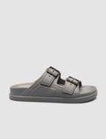 Capri Premium Double Buckle Smoked Eva Men's Slippers