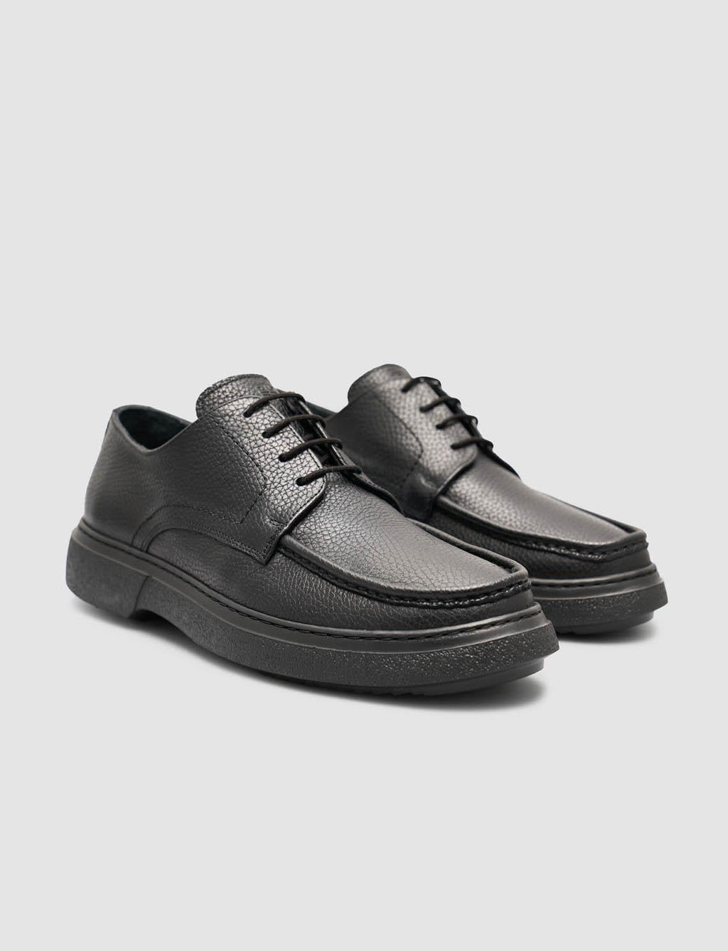 Genuine Leather Black Men's Winter Casual Shoes