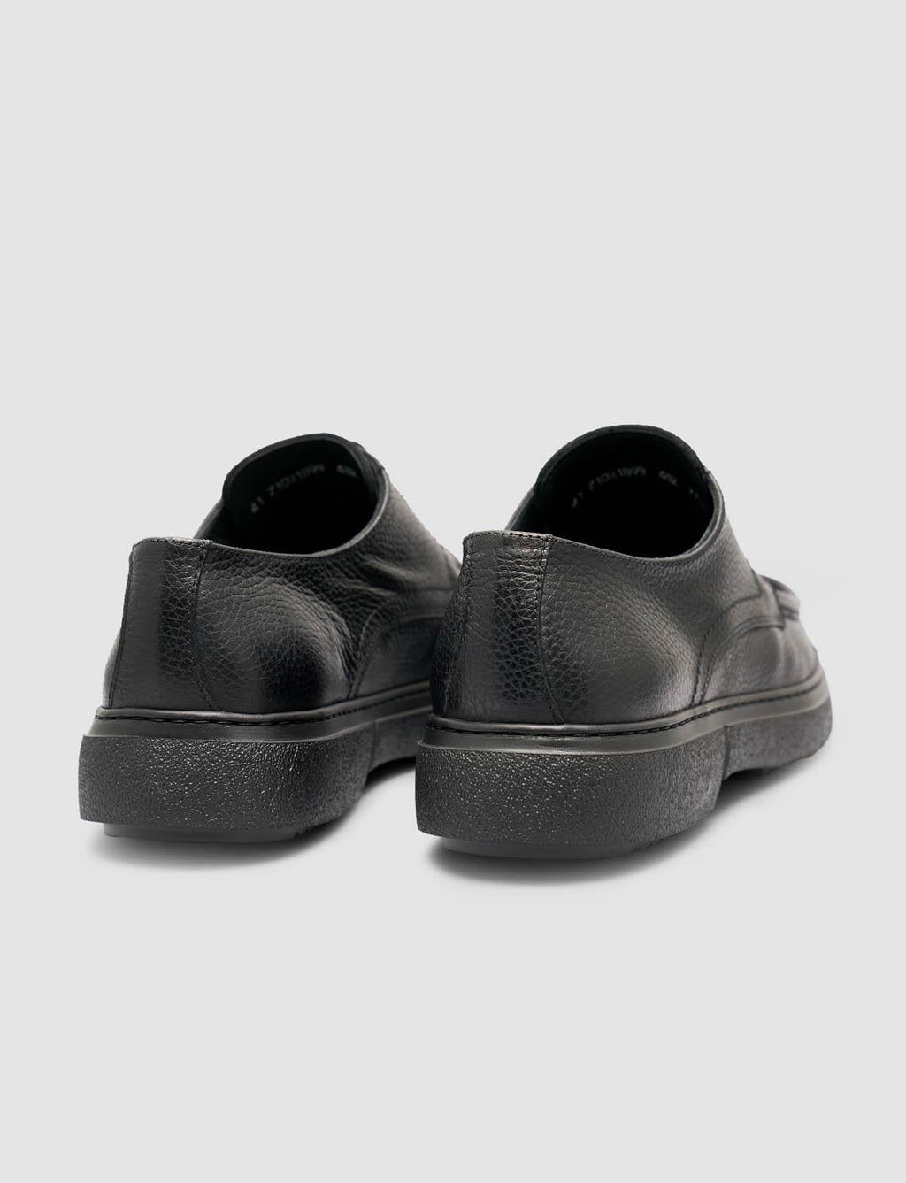 Genuine Leather Black Men's Winter Casual Shoes