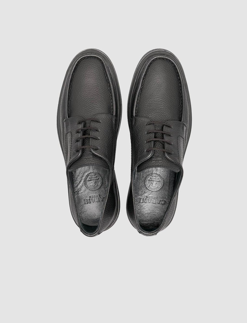 Genuine Leather Black Men's Winter Casual Shoes