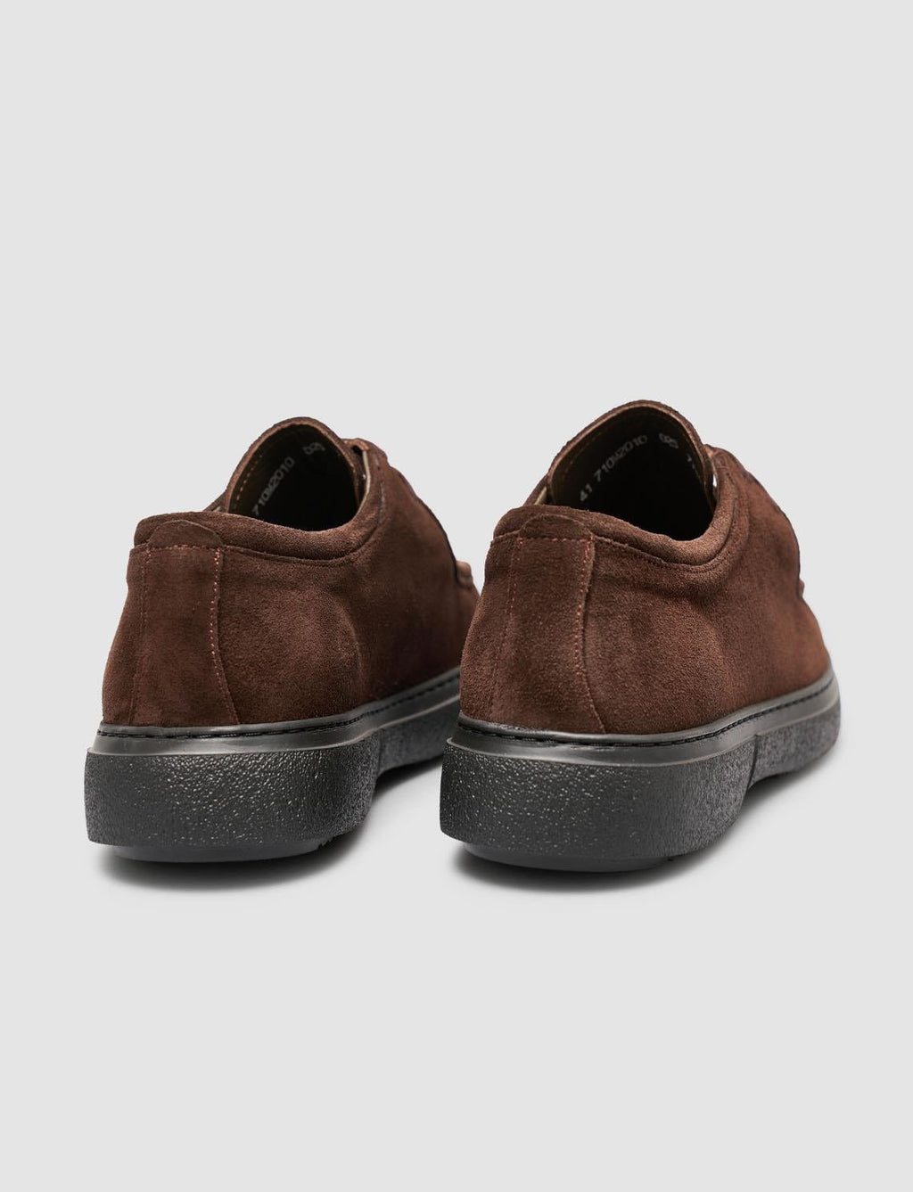 100% Suede Leather Brown Men's Casual Shoes
