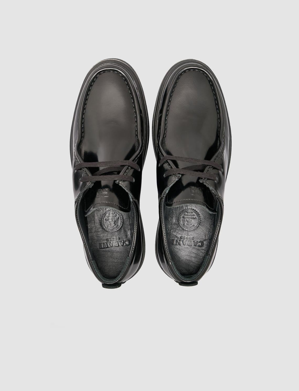 100% Open Leather Black Men's Casual Shoes