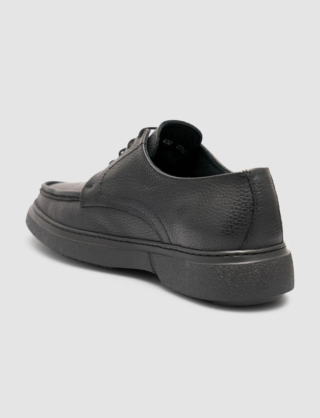 Genuine Leather Black Men's Winter Casual Shoes