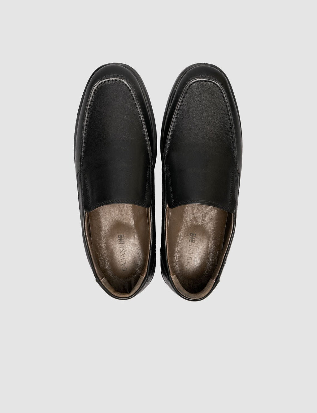 Black Genuine Leather Men's Classic Shoes