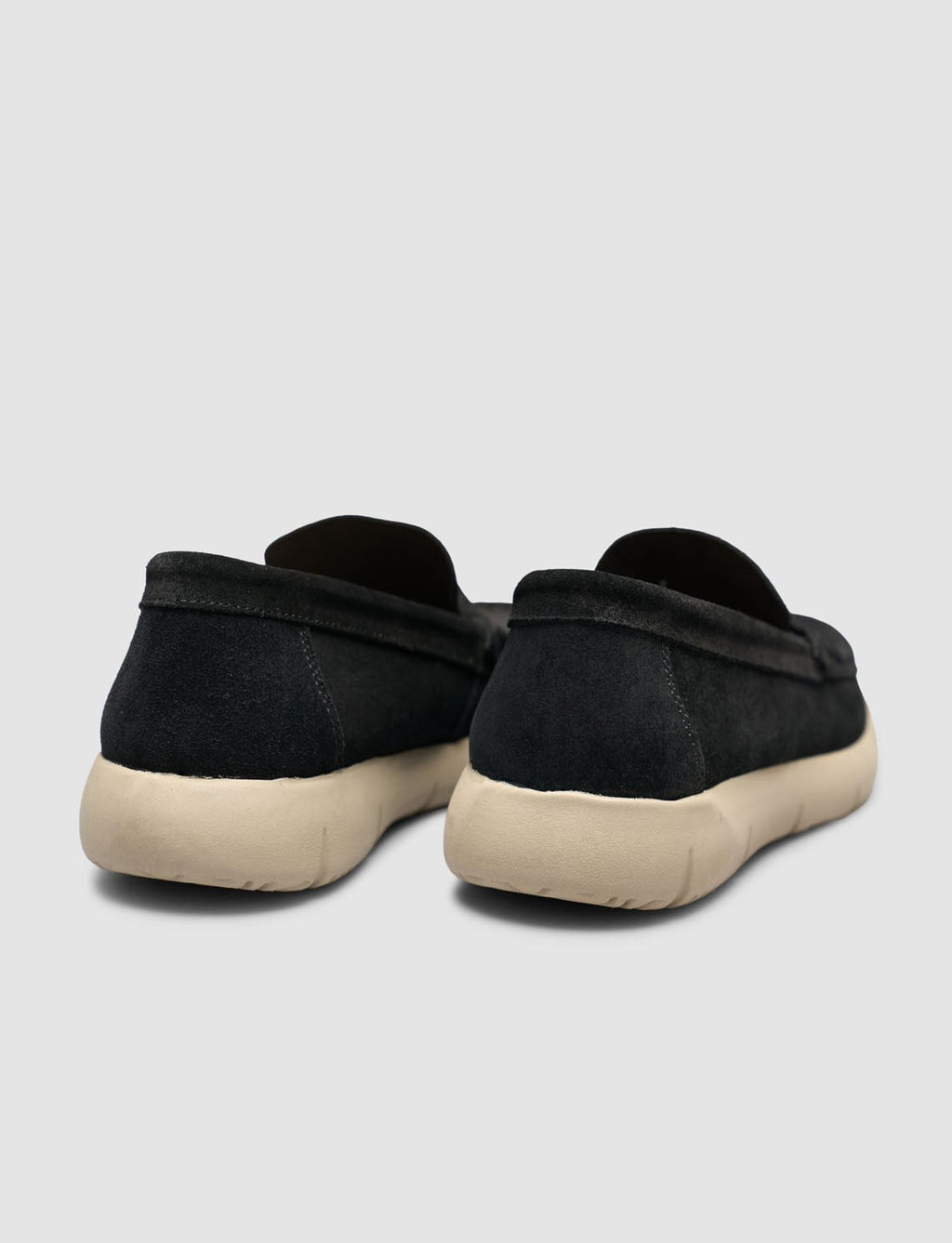 Black Genuine Leather Men's Loafer Shoes