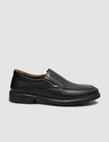Black Genuine Leather Men's Classic Shoes