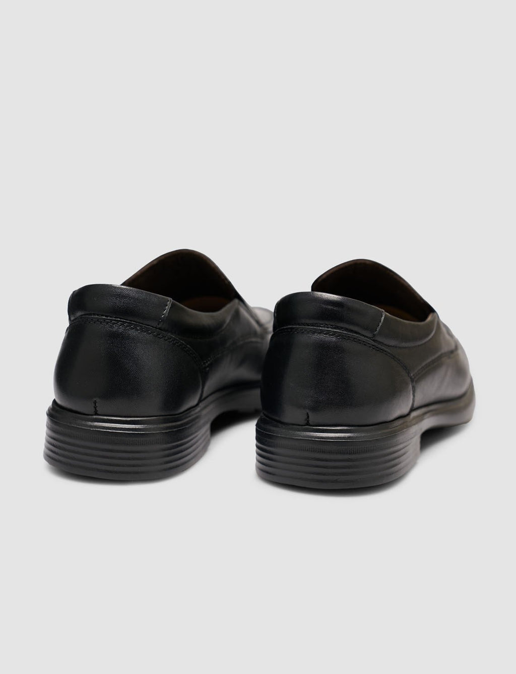 Black Genuine Leather Men's Classic Shoes