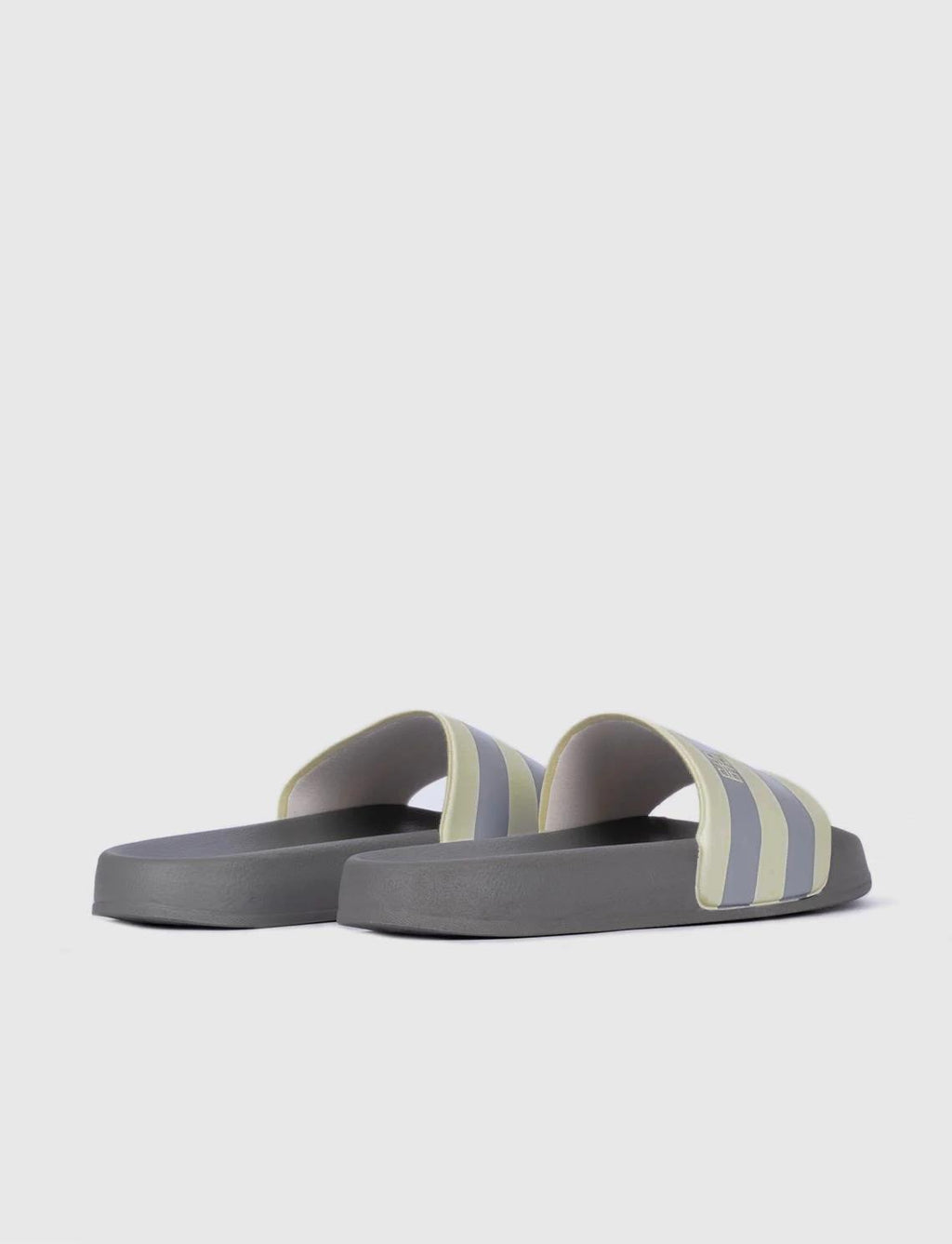 White - Grey Men's Slippers