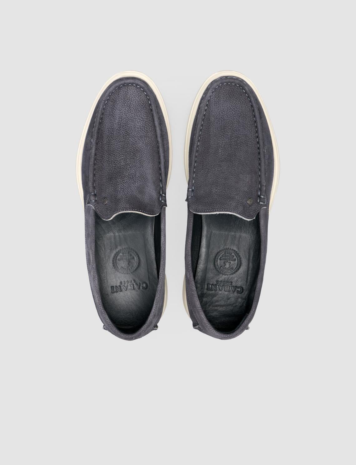 Smoked Nubuck Men's Loafer Shoes