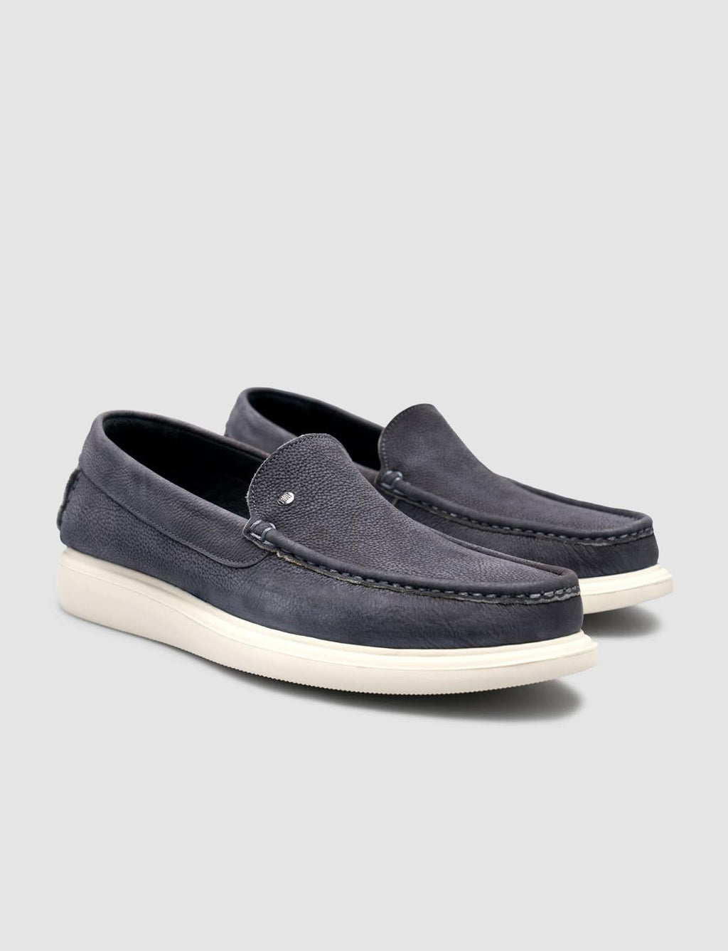 Smoked Nubuck Men's Loafer Shoes