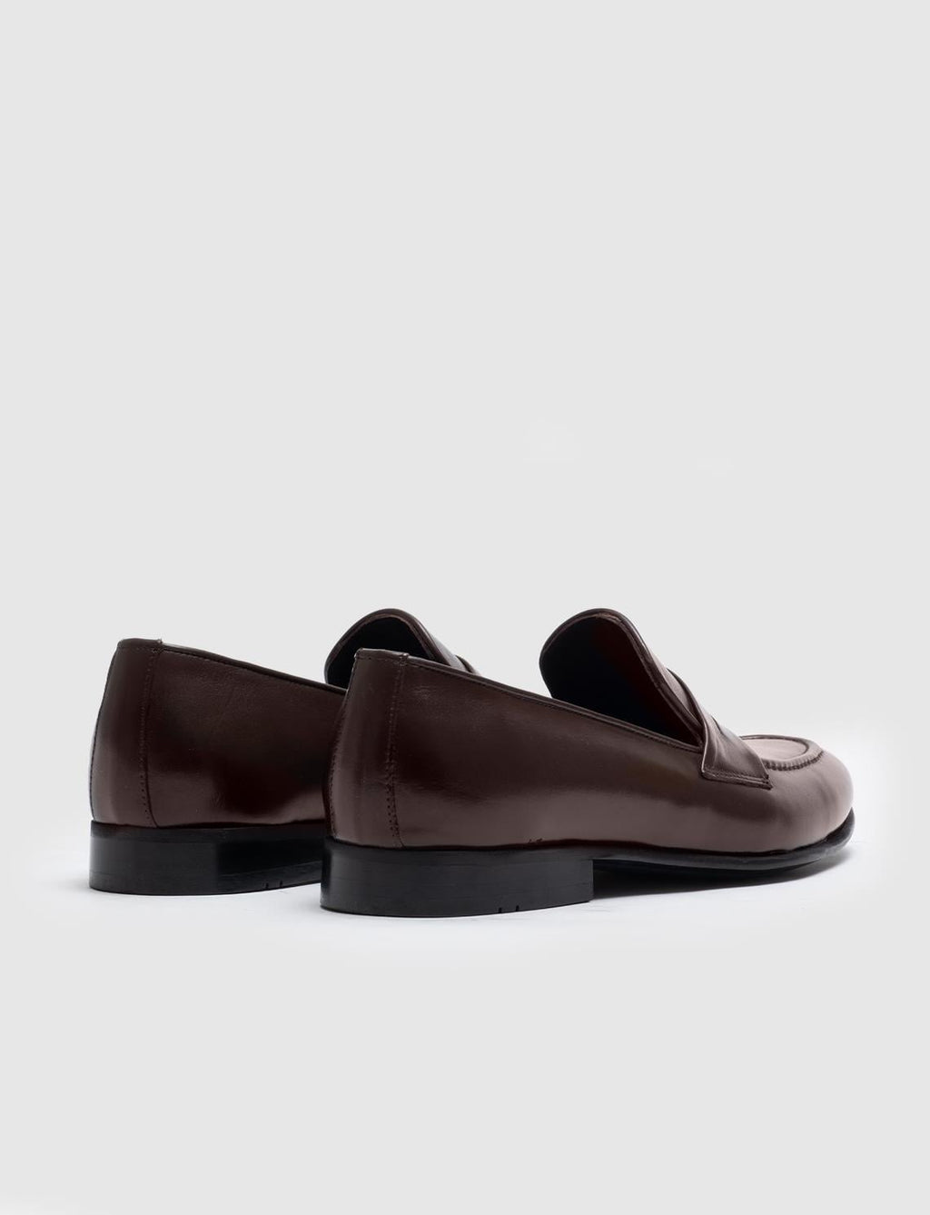 Men's Genuine Leather Classic Brown Shoes