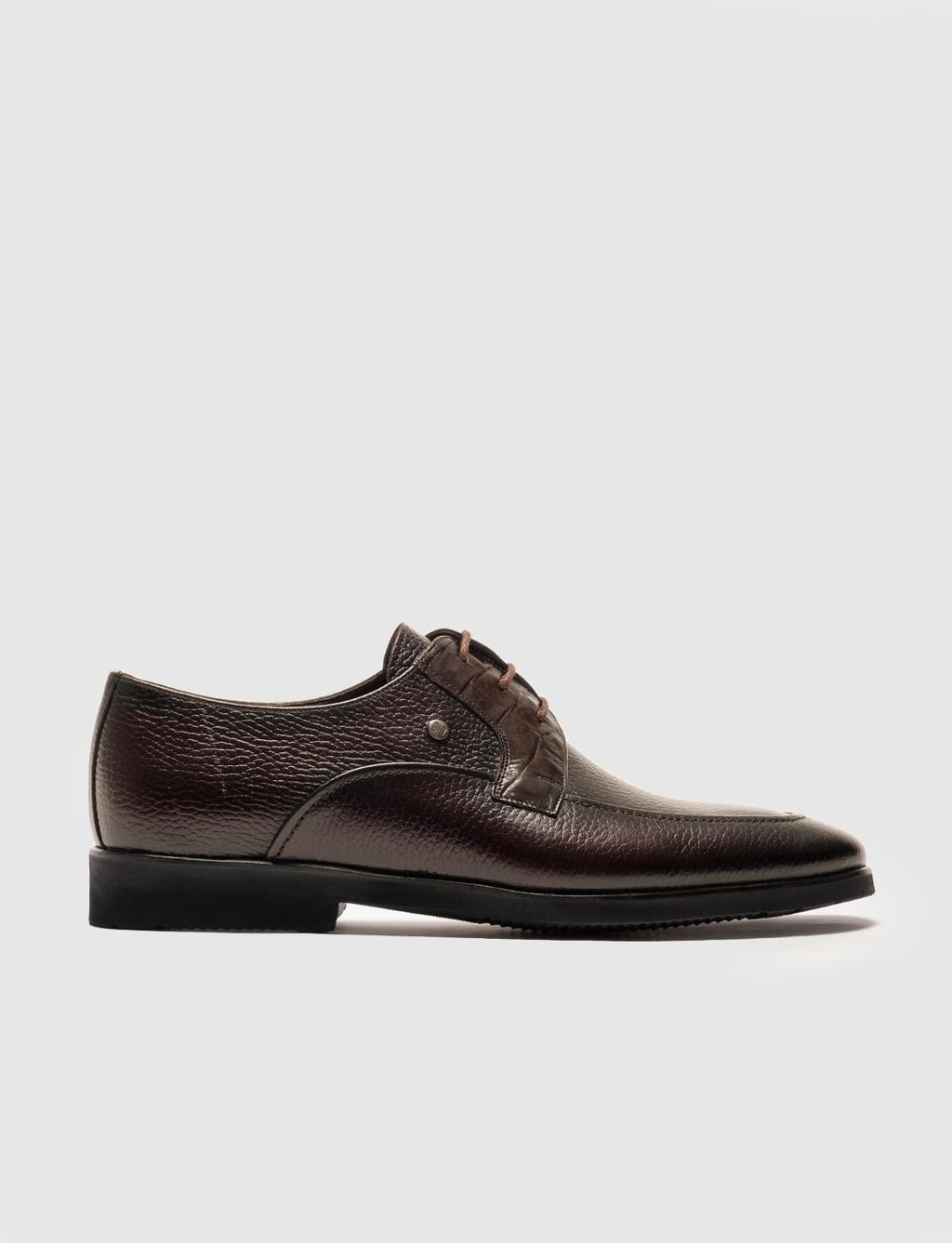 Genuine Leather Brown Lace-up Men's Classic Shoes