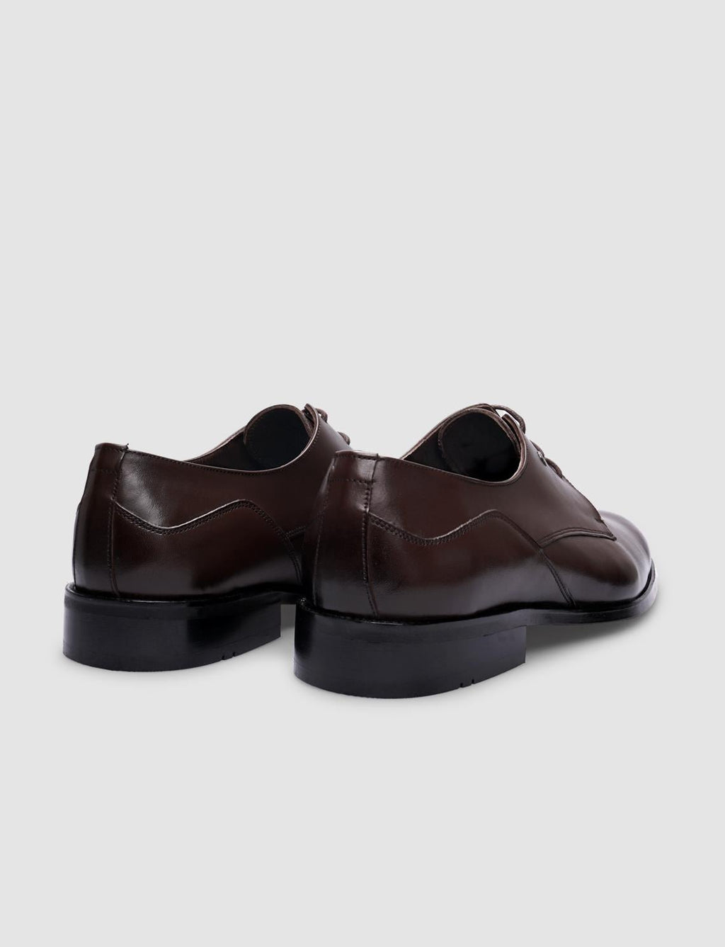 Genuine Leather Brown Lace-up Men's Classic Shoes