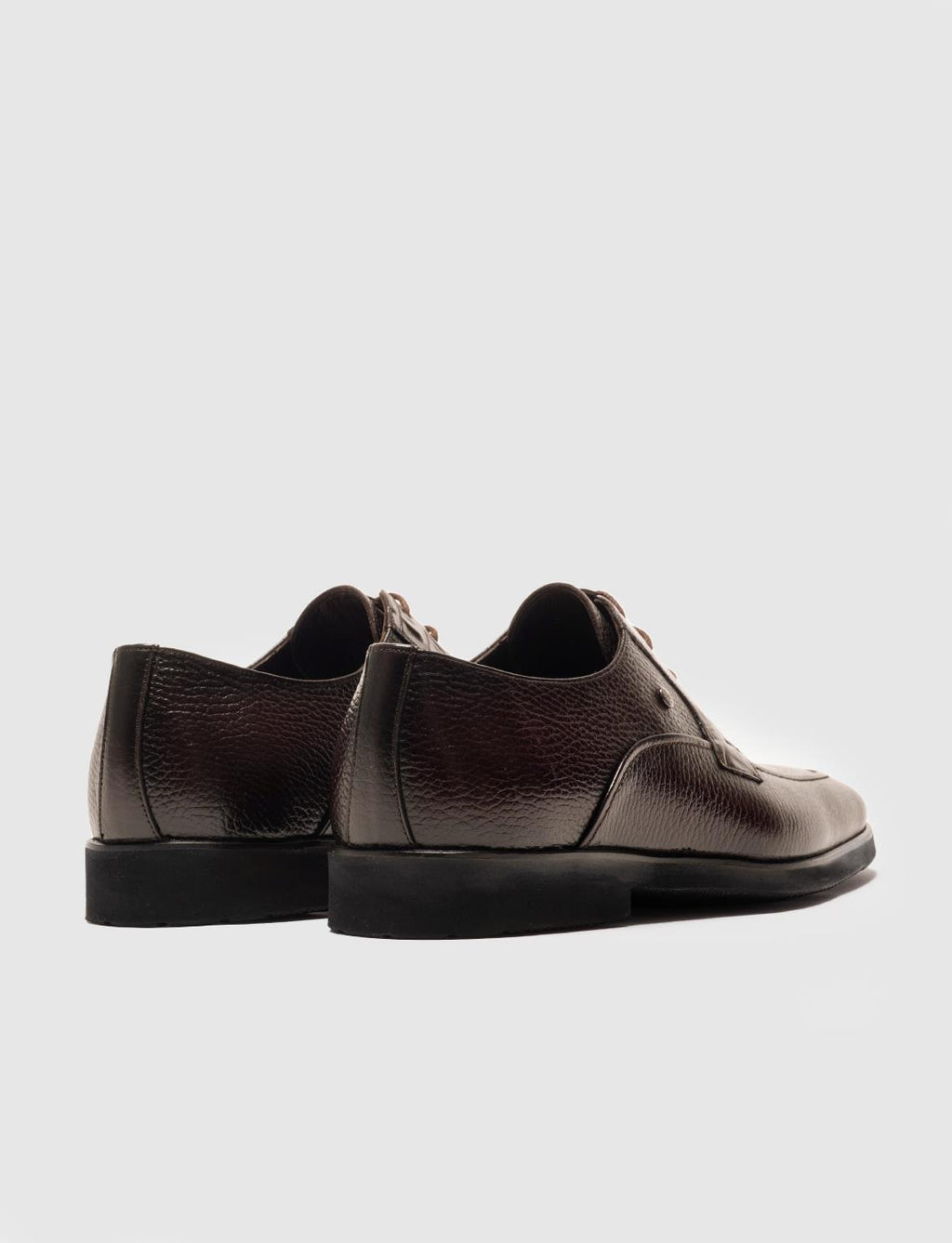 Genuine Leather Brown Lace-up Men's Classic Shoes