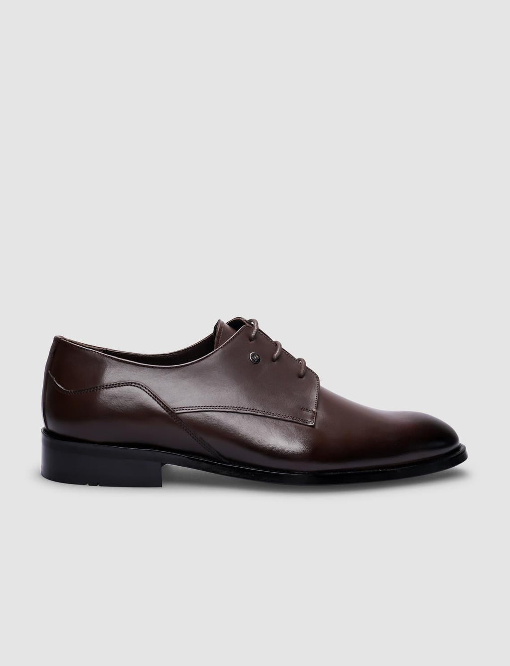 Genuine Leather Brown Lace-up Men's Classic Shoes