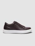 100% Genuine Leather Brown Lace-up Men's Casual Shoes