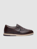 Genuine Leather Brown Men's Casual Shoes