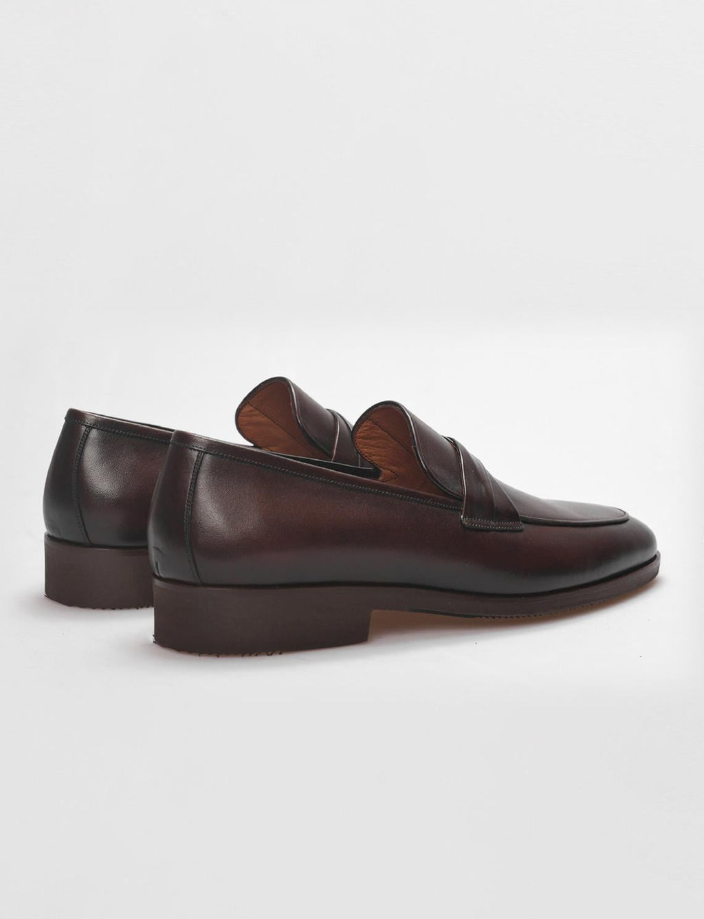 Genuine Leather Brown Men's Classic Shoes