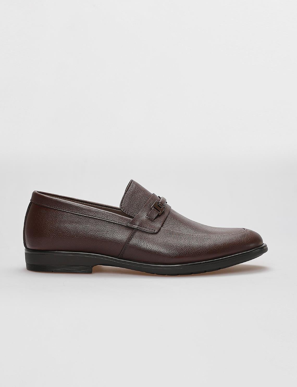 Genuine Leather Brown Men's Classic Shoes