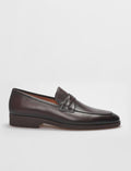 Genuine Leather Brown Men's Classic Shoes